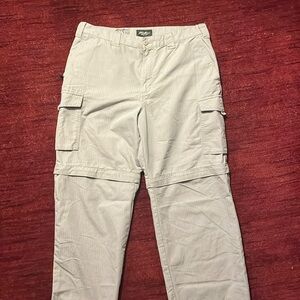 Eddie Bauer Utility Pants. 36”x34”. Zip Off.